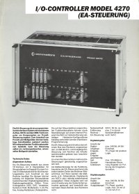 Broschüren: Commodore 4270