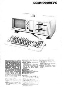 Brochures: Commodore PC