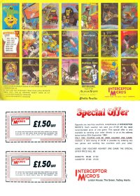 Brochures: Interceptor Micro's games