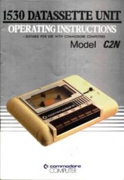 1530 Datassette Unit Operating Instructions
