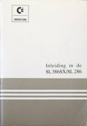 Inleiding in de SL386SX/SL286