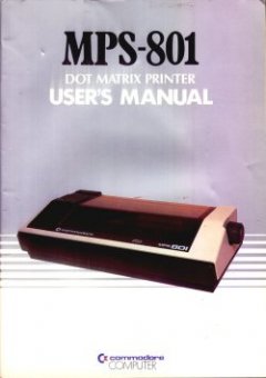 MPS-801 Dot Matrix Printer User's manual