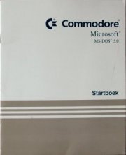 Commodore Microsoft MS-DOS 5.0 Startboek