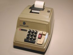 Commodore 208 adding machine.