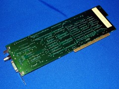 The rear view of the A 2065 Ethernet card.