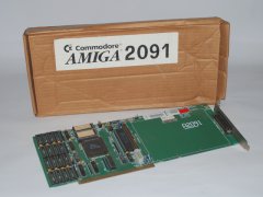 The Commodore A 2091 with original packaging.