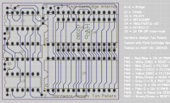 The Final Cartridge Internal - Printed circuit board.