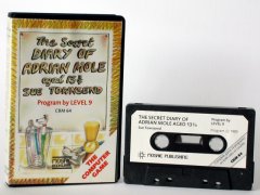 Commodore C64 game (cassette): The secret diary of Adrian Mole aged 13 3/4
