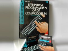 Commodore C64 game (cassette): Leer in basic programmeren op de Commodore 64