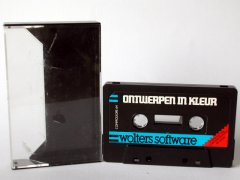 Commodore C64 graphical editor (cassette): Ontwerpen in kleur