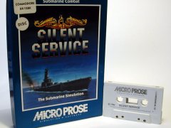 Commodore C64 game (cassette): Silent Service