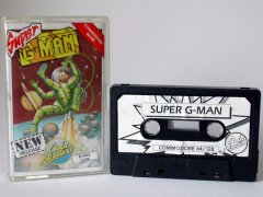 Commodore C64 game (cassette): Super G-Man