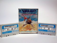 Commodore C64 game (cassette): Super Huey UH-1X