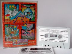 Commodore C64 game (cassette): Take 4 Games