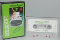 Commodore C64 game (cassette): Tempo Typen