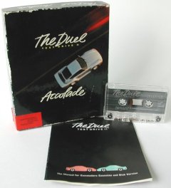 Commodore C64 game (cassette): Test Drive II - The Duel