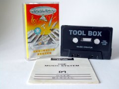 Commodore C64 music program (cassette): Toolbox - The Music System