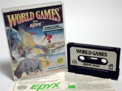 Commodore C64 game (cassette): World Games