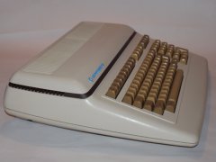 Side-view of the Commodore 610.