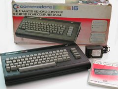 Commodore C16, English and Italian version.