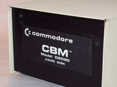Close-up of the Commodore D9090.
