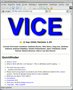 The VICE web page.