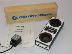 The Commodore 8010 acoustic telephone modem.