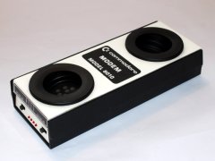 Detail-Foto des Commodore 8010 Modem
