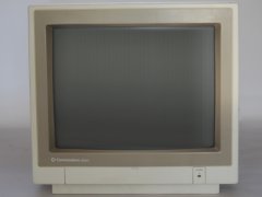 De voorzijde van de Commodore 1930 II monitor.