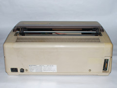 Rear view of the Commodore MPP 1361 printer.