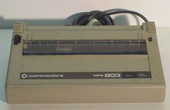 Commodore MPS 803 (brown)