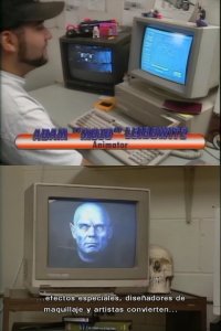 A Commodore Amiga 2000 computer and a 2002 monitor in The making of Babylon 5.