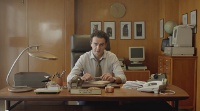 A Commodore PC 10-III and a Amiga 600 computer in the TV commercial for Cosmote Business.