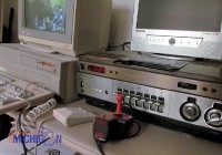 An Amiga 2000 computer, A2002 monitor and Speedking joystick in the TV serie Under the Radar Michigan.